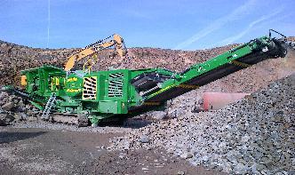 crushing to meters of rock per day